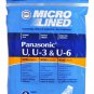 DVC Designed For Panasonic Style U U3, U6 Micro Lined Paper Vacuum Bags 435597