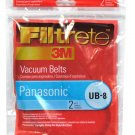 3M Designed To Fit Panasonic UB-8 Style Vacuum Belts