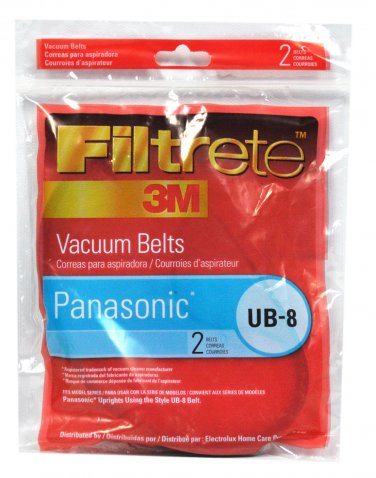 3M Designed To Fit Panasonic UB-8 Style Vacuum Belts