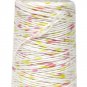 Cosmo Hidamari Sashiko Variegated Thread 30 Meters Shaved Ice Pink Yellow