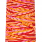 Cosmo Hidamari Sashiko Variegated Thread 30 Meters Tequila Sunrise