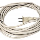 Generic 40 Foot Beige 17/2 12 A Vacuum Power Cord with Polarized Plug