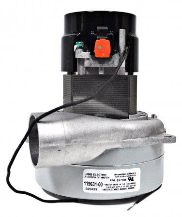Ametek Lamb 5.7 Inch 2 Stage 120 Volt B/B Tangential Bypass Motor 119631-00