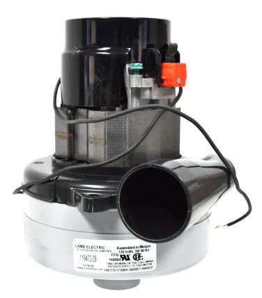 Ametek Lamb 5.7 Inch 2 Stage 120 Volt B/B Tangential Bypass Vacuum Motor 116472-29