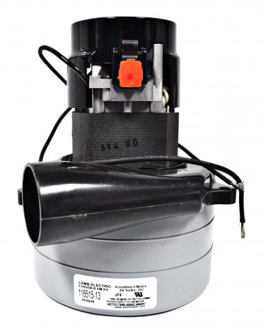 Ametek Lamb 5.7 inch 3 Stage B/B Tangential Bypass 24 Volt Vacuum Motor 116515-13