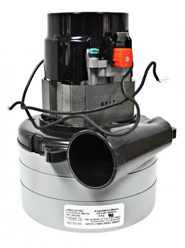 Ametek Lamb 5.7 Inch 120 Volt 3 Stage B/B Tangential Bypass Vacuum Motor 116565-29