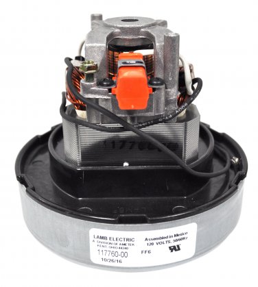 Ametek Lamb 5.7 Inch 120 Volt 1 Stage TF B/B HE Vacuum Motor 117760-00
