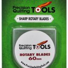 Precision Quilting Tools 60mm Rotary Blade 5 Count Precision Quilting Tools 60mm Rotary Blade 5 Count