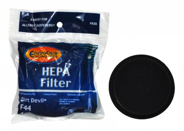 Dirt Devil F44 Cyclonic Bagless Upright HEPA Primary Filter F638