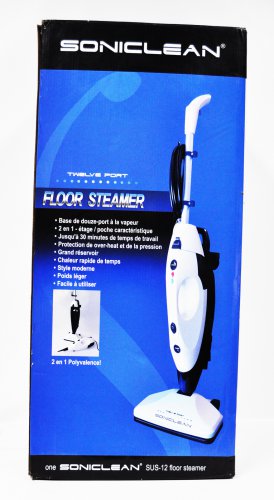 Soniclean Steam Mop 12 Port with Hand Steamer SUS-12