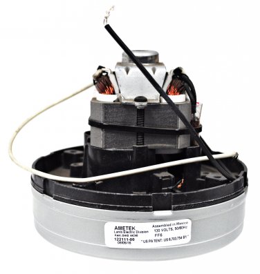 Ametek Lamb 5.7 Inch 1 Stage 120 Volt B/B Thru Flow Motor 122111-00