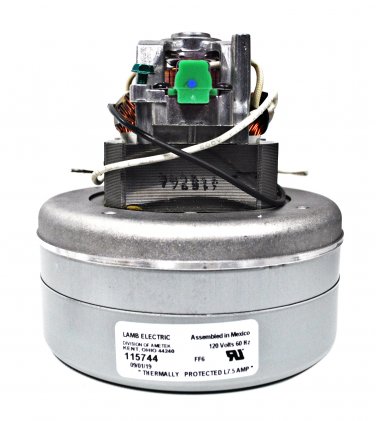 Ametek Lamb 5.7 Inch 2 Stage B/S Thru-Flow Vacuum Motor 115744
