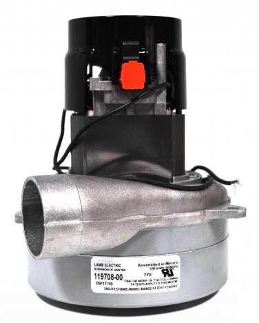Ametek Lamb 5.7 Inch 2 Stage 120 Volt TB Vacuum Motor 119708-00