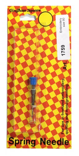 Gingham Square Embroidery Spring Needle 90/14