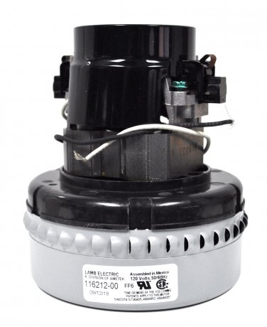 Ametek Lamb 5.7 Inch 2 Stage 120 Volt B/B Peripheral Bypass Motor 116212-00