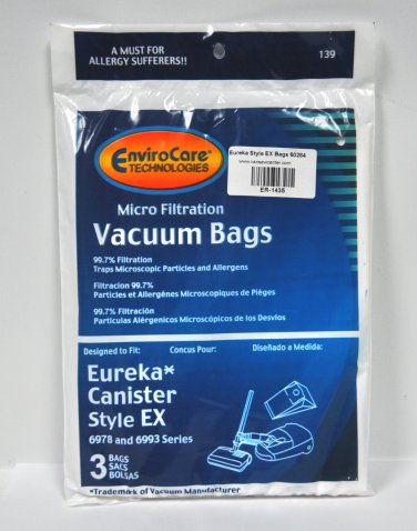 Eureka Vacuum Cleaner Style EX Bags 60284