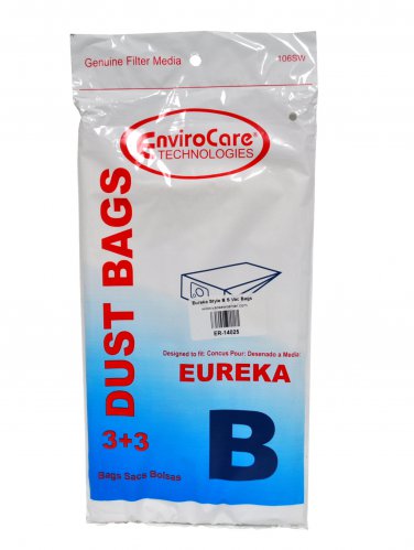 Eureka Style B, Eureka Style S Vacuum Bags ER-14025