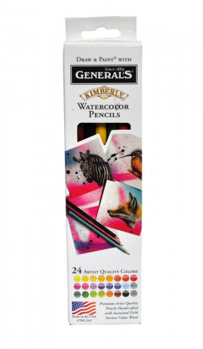 Kimberly 24 Watercolor Pencils