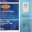 EnviroCare Type B Upright Vacuum Bags Designed to Fit Riccar and Simplicity