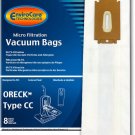 Oreck Type CC Upright Vacuum Cleaner Bags 58-2422-01