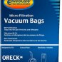 Oreck Type CC Upright Vacuum Cleaner Bags 58-2422-01