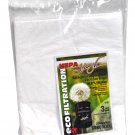 Johnny Vac Condolux Eco Filtration Central Vacuum HEPA Bags 3 Pack 441H