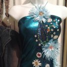 Hand Crafted Halter Top (XS)