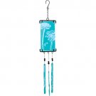 Queen Annes Lace Silhouette Glass Wind Chime