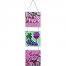 Wine Much Tri Panel Glass Expression