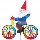 Large Gnome on a bike