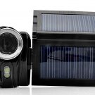 Solar Powered Digital Camcorder - Dual Solar Charging Panels, 16MP