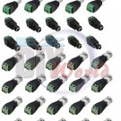 EZ-20pcsBNC connectors plus10pcs Male &Female (2.1x5.5mm) DC Power Jack Connectors