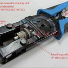 EZ- 3 in 1 Compression Tool BNC/RCA CRIMP TOOL RG59/RG6