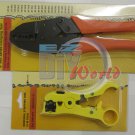 EZ-Tool kit -Crimp Tool & Stripper tool for UTP STP RG59/6/7/11 CAT5