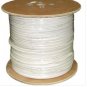 EZ-1000 ft RG59 Coax Siamese CCTV Cable Video & Power(White Color)