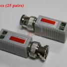 EZ-25 pairs (50pcs) xCamera CCTV BNC CAT5 Video Balun Transceiver Cable