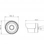 EZ-1.3MP 720p OUTDOOR IR - IP Camera ONVIF 3.6mm Fixed Lens