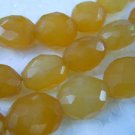 14 Inche Top Quality Yellow Chalcedony Faceted Nugget Size 13x18 -15x20MM Approx