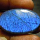 top grade blue labradorite  blue fire cabochon oval shape really huge size-22x36