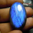 top grade blue labradorite  blue fire cabochon oval shape really huge size-26x35