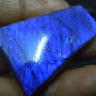 huge17x23x40mm top grade  blue labradorite blue fire cabochon pear drops top