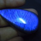 huge 25x45mm top grade  blue labradorite blue fire cabochon pear drops reallytop