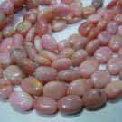 14 Inches Pink Opal Smooth  Oval Shape Size 10MM To 15 MM Approx Wholesale