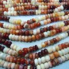 8 Inches Gorgeous Maxican Opal Smooth Rondelle Beads Size 10-12MM Approx