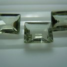50pc- green amethyst cut stone octagon shape 8x10mm aaa high quality wholesale