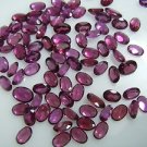 100Pc Super Top AAA Quality Rohodolite Garnet Cut Stone Size 5x7MM Wholesale Lot