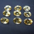 100pc-top grade citrine quartz cut stone oval shape size 6x4mm stunning quality