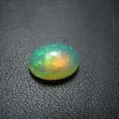 top grad Ethiopian welo opal rainbow fire cabochon size 9x11mm stunning quality