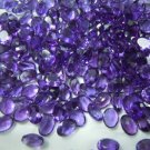 50 Pc Super Top AAA Quality Dark African Amethyst 6x8MM Oval Cut Stone Wholesale