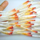 14'' One Strand Maxican Fire Opal Smooth Wheel shape Beads AAA Quality 4MM